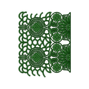 Lace Embroidery Design 12702