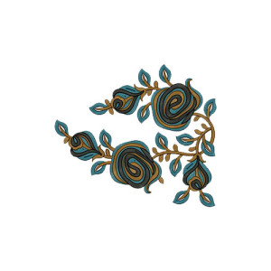 Lace Embroidery Design 12854