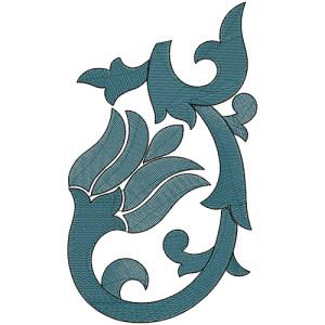 Lace Embroidery Design 13174