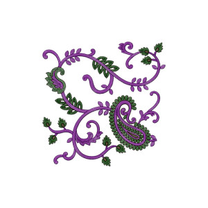 Lace Embroidery Design 13186