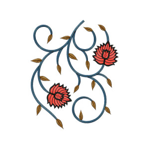 Lace Embroidery Design 13190