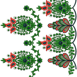 Latest Brilliant Border Pattern 14182