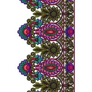 Latest Fancy Big Border 14272