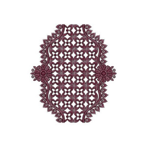 Designer Border Embroidery Design 14485