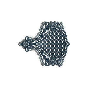 Perfect Wedding Clothing Border Design 14490