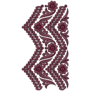 Awesome Border Embroidery Design 14493