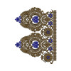 Gorgeous Embroidery Border Design 14498