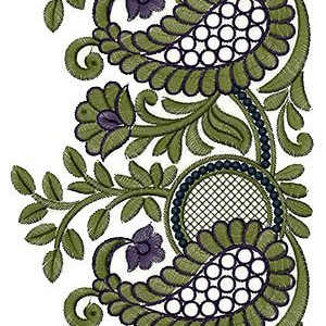 Saree Border Embroidery Design 14503