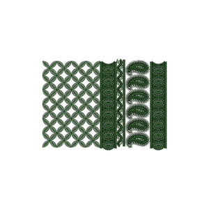 Awesome Embroidery Border Design 14512
