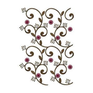 Superb Embroidery Design For Attractive Border 14577
