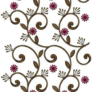 Superb Embroidery Design For Attractive Border 14577