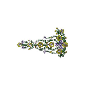 Indian Clothing Embroidery Design 14609