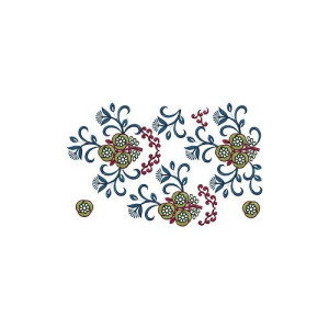 Designer Dupatta Border Fashion Embroidery Design 14612