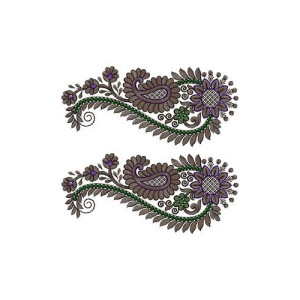 Superb Embroidery Design For Attractive Border 14885