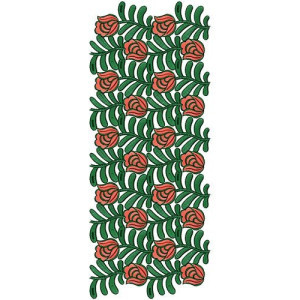 Machine Embroidery Rose Designs 14889