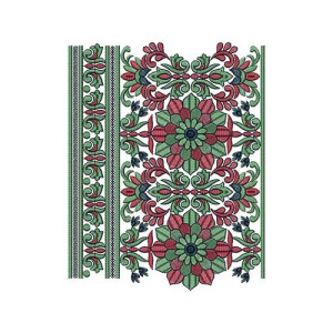 Catalog Designer Border Embroidery Design 14890
