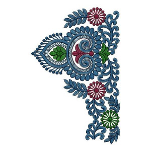 Patterns For Lace | Border Embroidery Design 14900