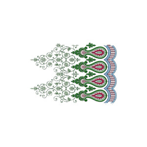 Border Embroidery Design 15593