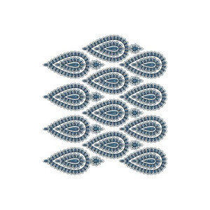Border Fashion Embroidery Design 15597