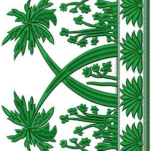 Natural Looking Computer Embroidery Design 16441