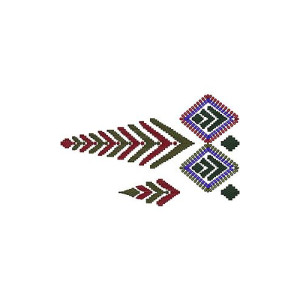 Traditional Border Embroidery Design 16609