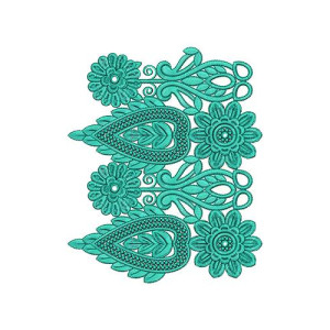 Cotton Chemical Embroidery Lace 16745