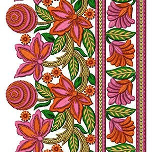 Latest Designer Saree Border 16769