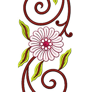 Turkey Muslim Abaya Embroidery Border Design