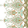 Kuwait Zal Border Embroidery Design