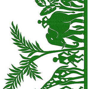 Bengal Border Embroidery Design