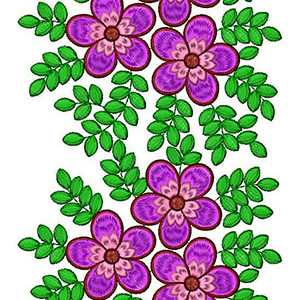 New Border Embroidery Design 18304