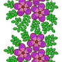 New Border Embroidery Design 18304