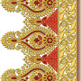 New Border Embroidery Design 18341