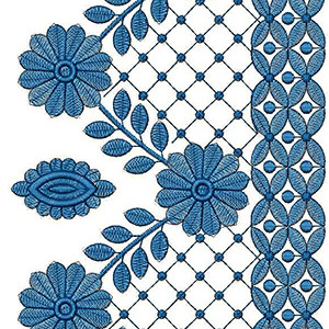 New Border Embroidery Design 18350-1