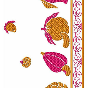 Border Embroidery Design 18468