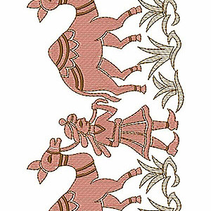 Border Embroidery Design 18472