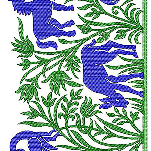 Border Embroidery Design 18474
