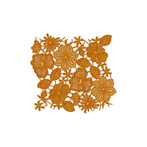 Border Embroidery Design 18622