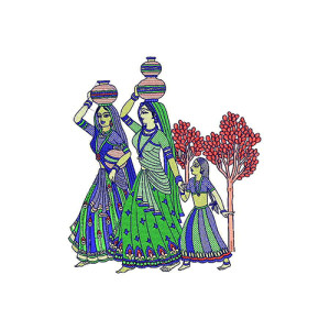 Big Border Embroidery Design 18713