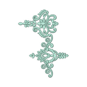 Border Embroidery Design 20343