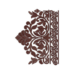 Border Embroidery Design 20570