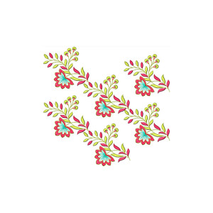 Border Embroidery Design 20754