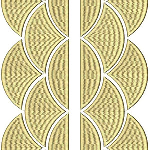Border Embroidery Design 20757
