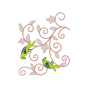 Border Embroidery Design 20758