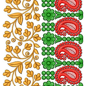Border Embroidery Design 20926