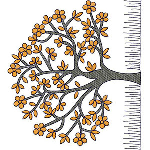 Border Embroidery Design 20992