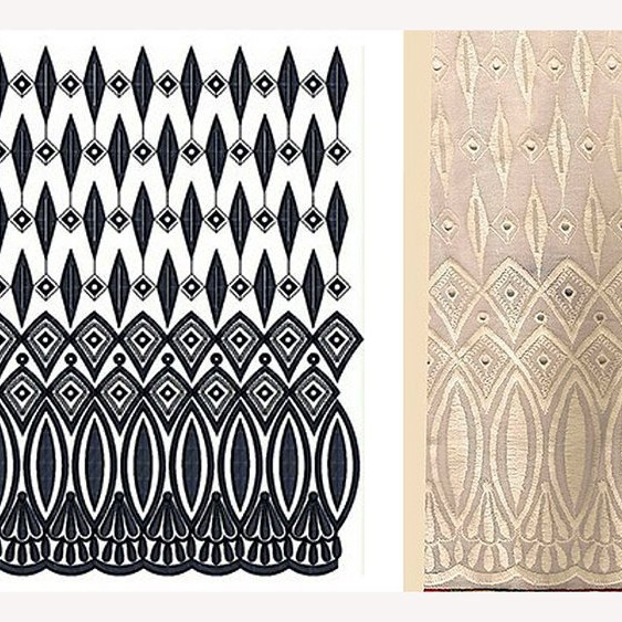 Ohrid Border Embroidery Design 21065