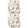Floral Flowers Leaf Border Design 21183