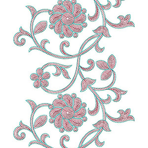 Big Border Embroidery Design 22291