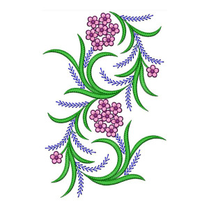 Autumn Leaves Embroidery Design 22310
